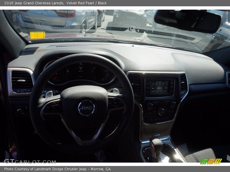Velvet Red Pearl / Black 2016 Jeep Grand Cherokee Laredo