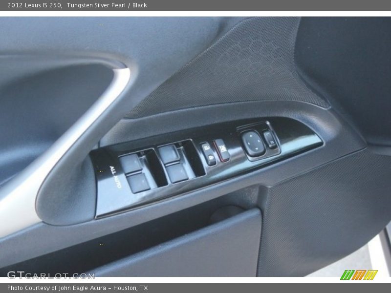 Tungsten Silver Pearl / Black 2012 Lexus IS 250
