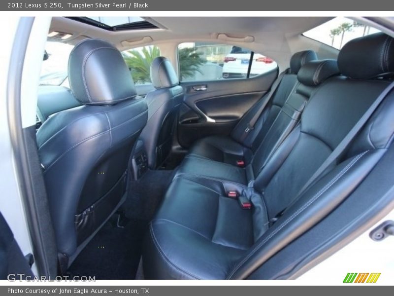 Tungsten Silver Pearl / Black 2012 Lexus IS 250