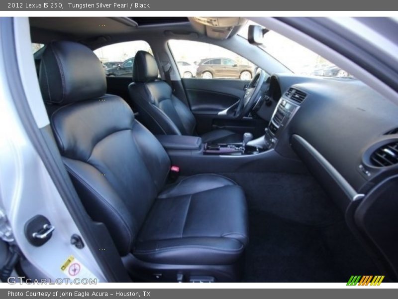 Tungsten Silver Pearl / Black 2012 Lexus IS 250