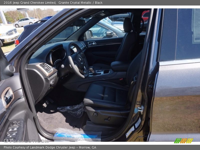 Granite Crystal Metallic / Black 2016 Jeep Grand Cherokee Limited