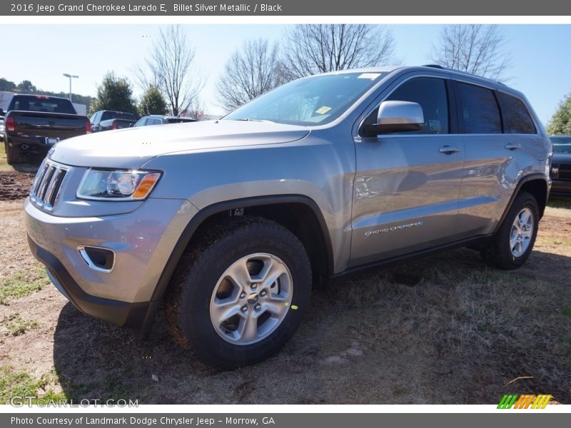 Billet Silver Metallic / Black 2016 Jeep Grand Cherokee Laredo E