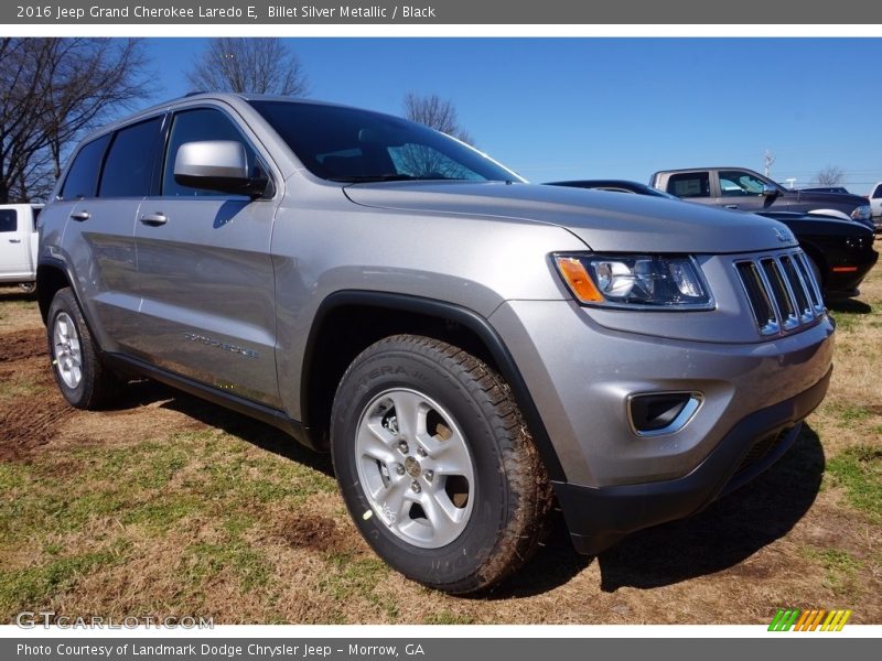Billet Silver Metallic / Black 2016 Jeep Grand Cherokee Laredo E