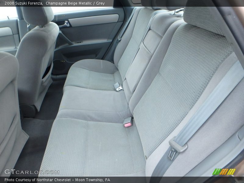 Champagne Beige Metallic / Grey 2008 Suzuki Forenza