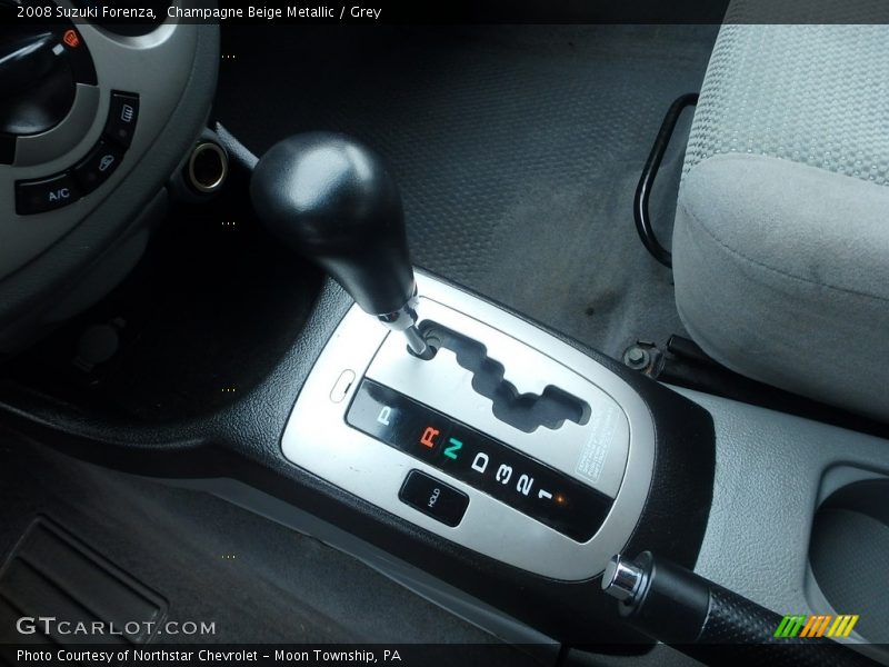 Champagne Beige Metallic / Grey 2008 Suzuki Forenza