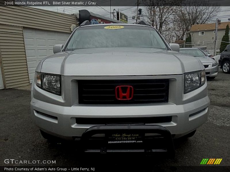 Billet Silver Metallic / Gray 2008 Honda Ridgeline RTL