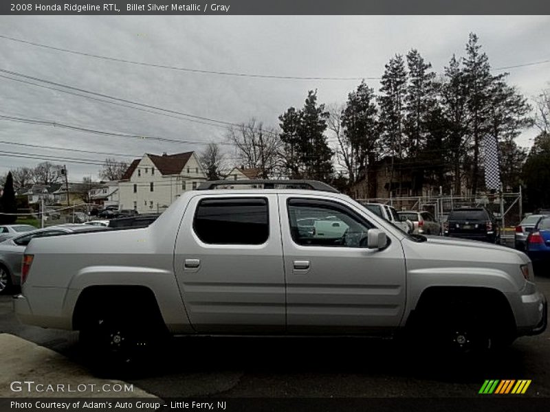 Billet Silver Metallic / Gray 2008 Honda Ridgeline RTL