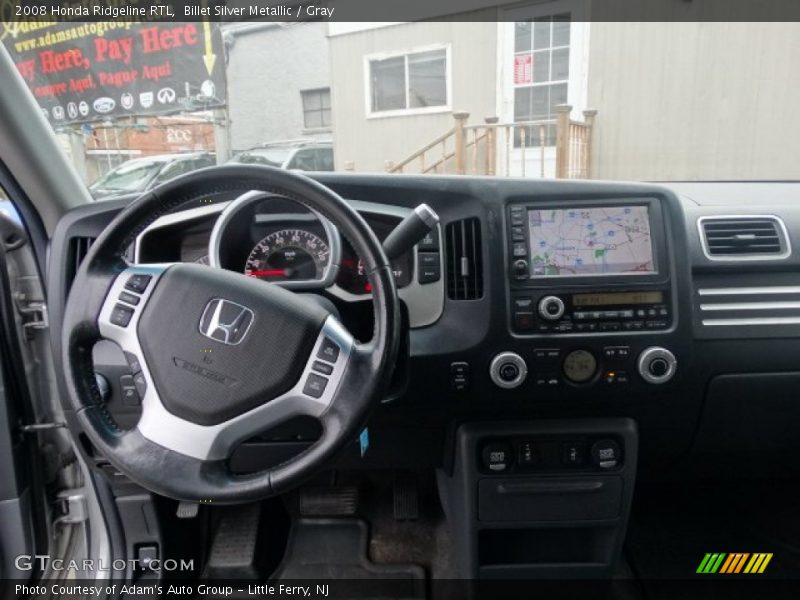 Billet Silver Metallic / Gray 2008 Honda Ridgeline RTL