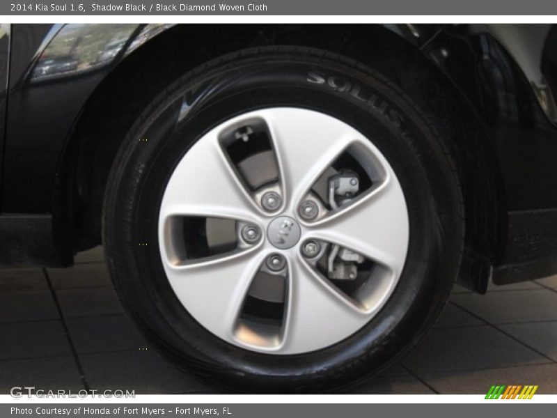 Shadow Black / Black Diamond Woven Cloth 2014 Kia Soul 1.6