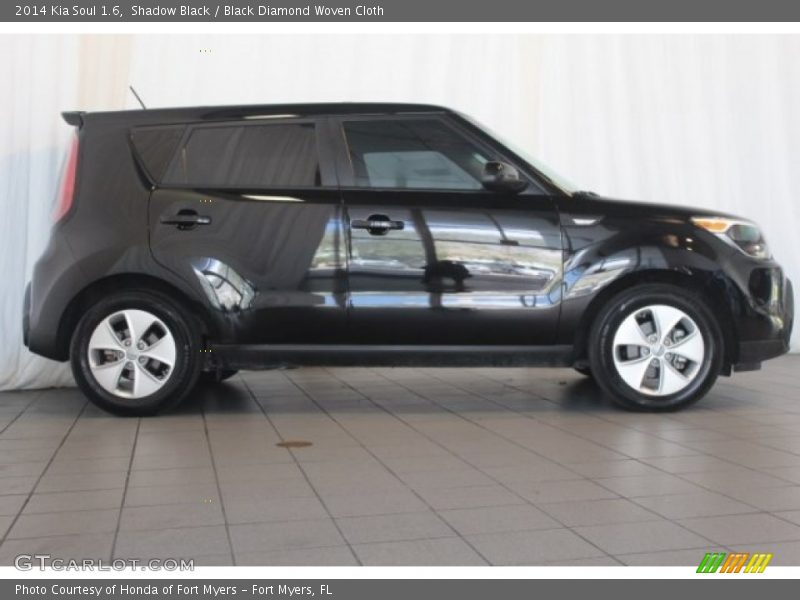 Shadow Black / Black Diamond Woven Cloth 2014 Kia Soul 1.6