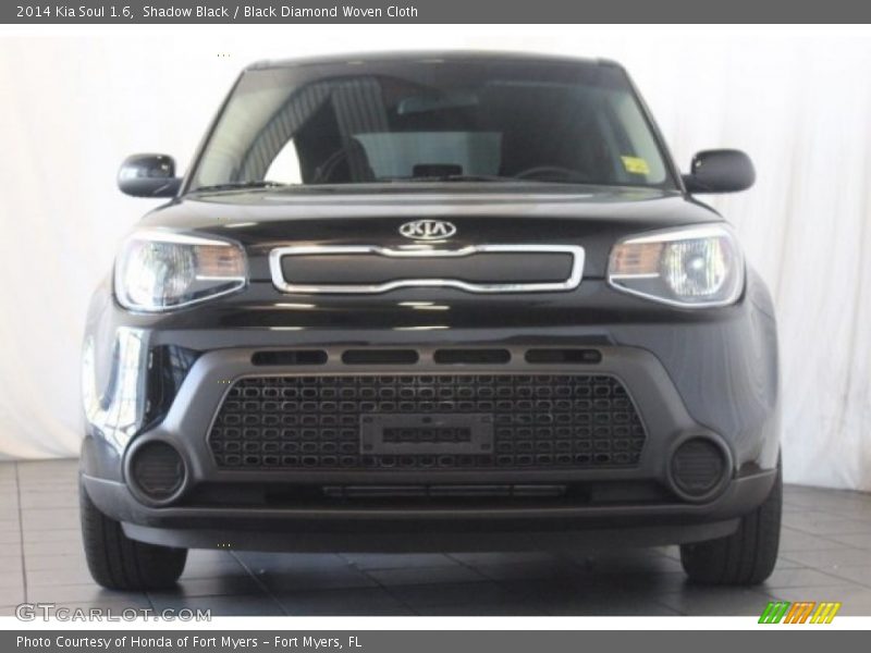 Shadow Black / Black Diamond Woven Cloth 2014 Kia Soul 1.6