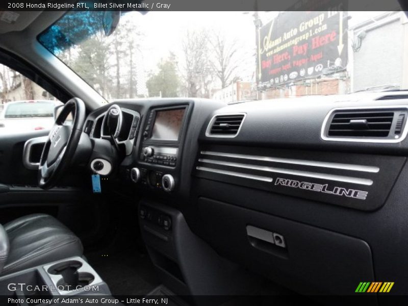 Billet Silver Metallic / Gray 2008 Honda Ridgeline RTL