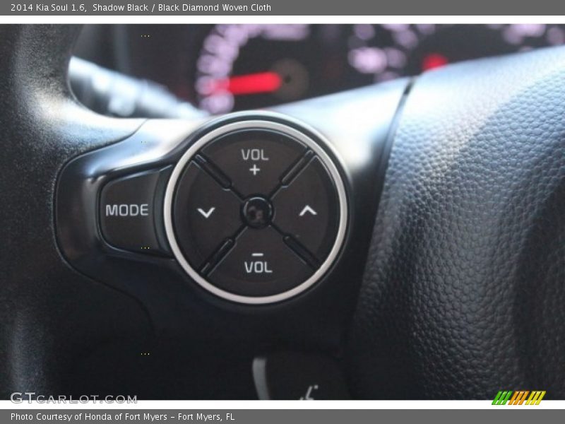 Shadow Black / Black Diamond Woven Cloth 2014 Kia Soul 1.6