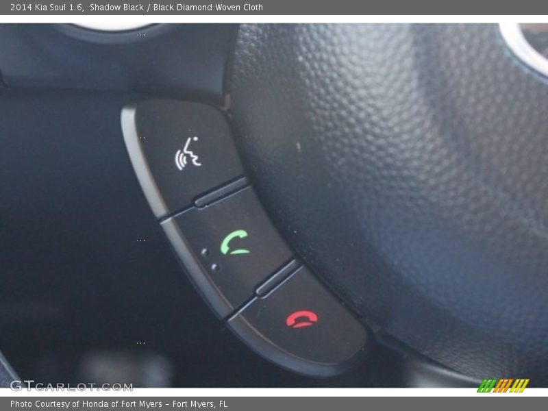 Shadow Black / Black Diamond Woven Cloth 2014 Kia Soul 1.6