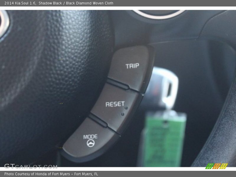 Shadow Black / Black Diamond Woven Cloth 2014 Kia Soul 1.6