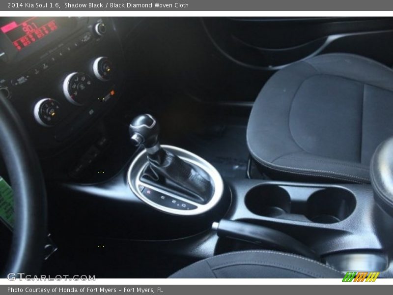 Shadow Black / Black Diamond Woven Cloth 2014 Kia Soul 1.6