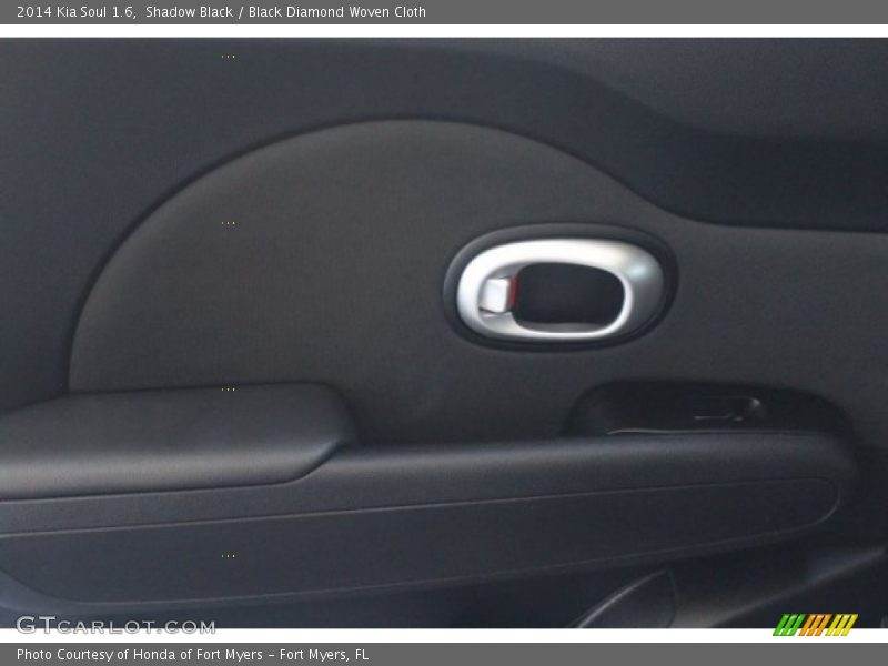 Shadow Black / Black Diamond Woven Cloth 2014 Kia Soul 1.6