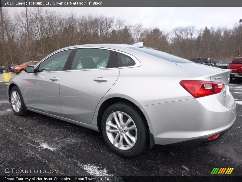 Silver Ice Metallic / Jet Black 2016 Chevrolet Malibu LT
