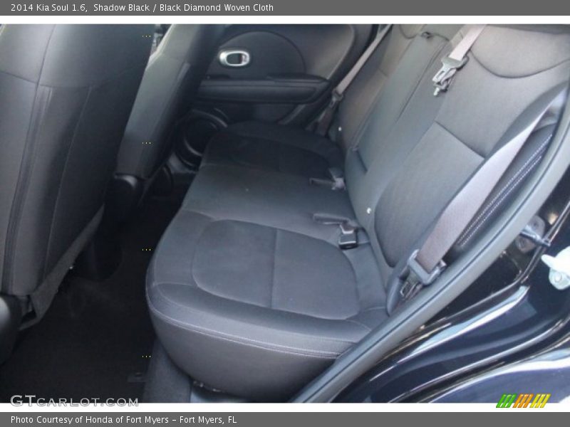 Shadow Black / Black Diamond Woven Cloth 2014 Kia Soul 1.6