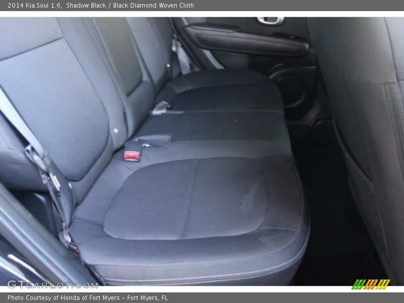 Shadow Black / Black Diamond Woven Cloth 2014 Kia Soul 1.6