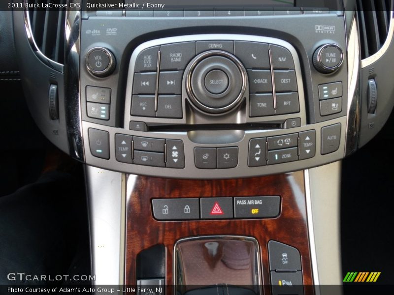 Quicksilver Metallic / Ebony 2011 Buick LaCrosse CXS