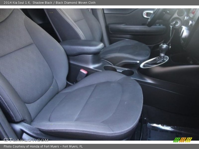 Shadow Black / Black Diamond Woven Cloth 2014 Kia Soul 1.6