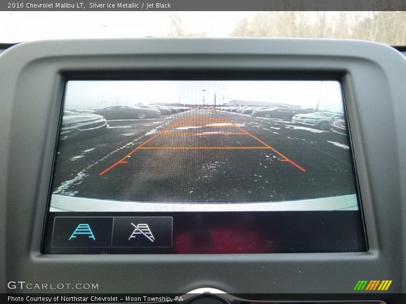 Silver Ice Metallic / Jet Black 2016 Chevrolet Malibu LT