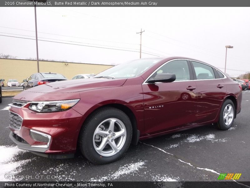 Butte Red Metallic / Dark Atmosphere/Medium Ash Gray 2016 Chevrolet Malibu LS