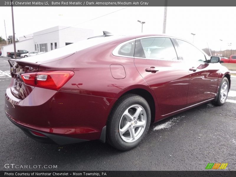 Butte Red Metallic / Dark Atmosphere/Medium Ash Gray 2016 Chevrolet Malibu LS