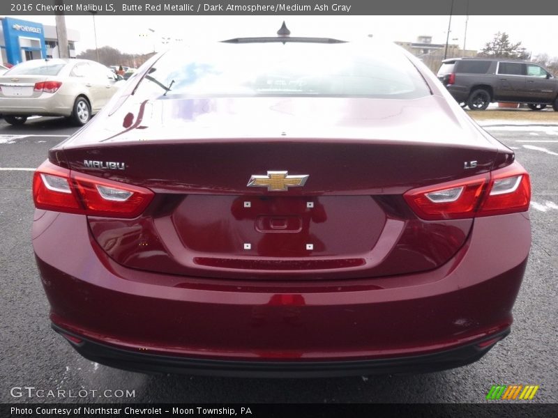 Butte Red Metallic / Dark Atmosphere/Medium Ash Gray 2016 Chevrolet Malibu LS