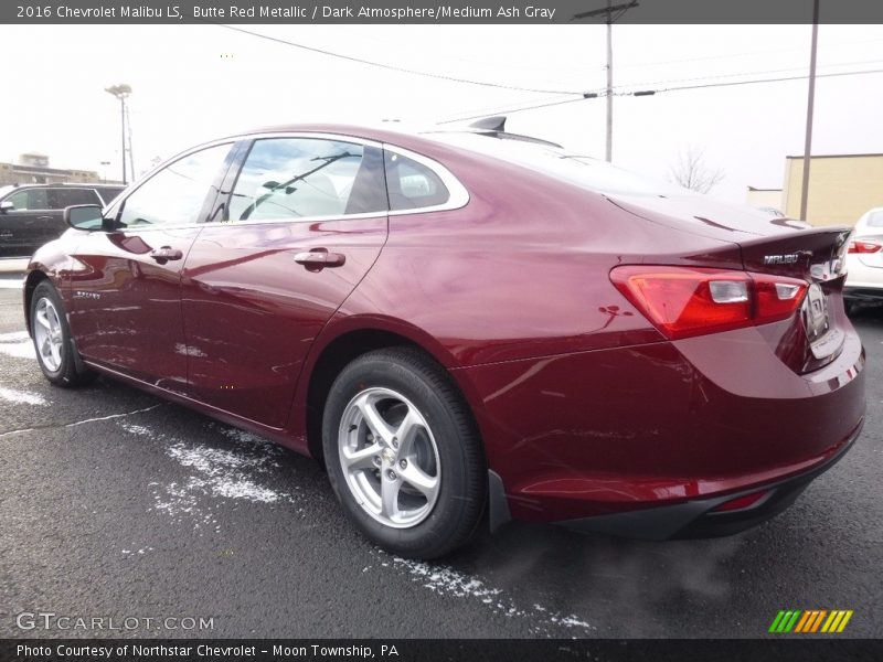 Butte Red Metallic / Dark Atmosphere/Medium Ash Gray 2016 Chevrolet Malibu LS