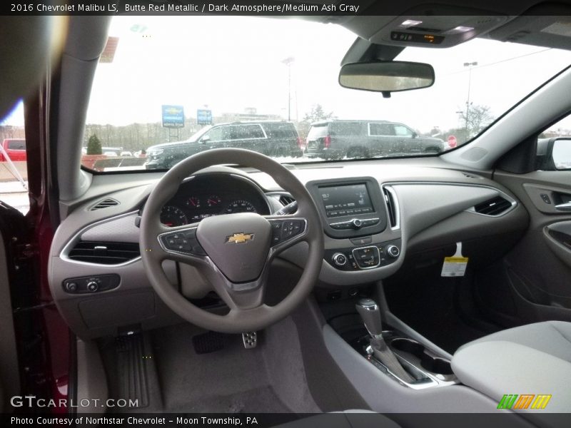 Butte Red Metallic / Dark Atmosphere/Medium Ash Gray 2016 Chevrolet Malibu LS