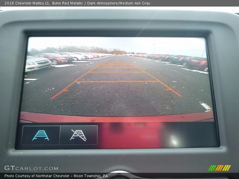 Butte Red Metallic / Dark Atmosphere/Medium Ash Gray 2016 Chevrolet Malibu LS
