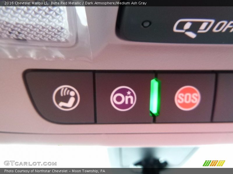 Butte Red Metallic / Dark Atmosphere/Medium Ash Gray 2016 Chevrolet Malibu LS