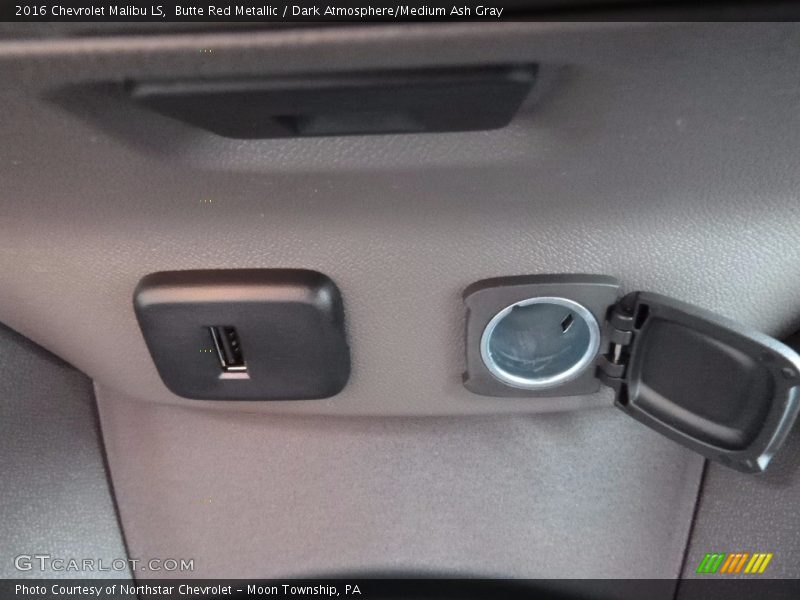 Butte Red Metallic / Dark Atmosphere/Medium Ash Gray 2016 Chevrolet Malibu LS