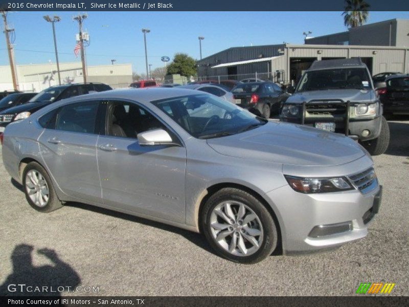 Silver Ice Metallic / Jet Black 2016 Chevrolet Impala LT