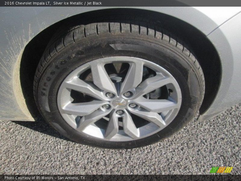 Silver Ice Metallic / Jet Black 2016 Chevrolet Impala LT