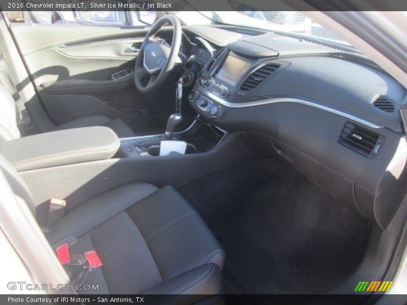 Silver Ice Metallic / Jet Black 2016 Chevrolet Impala LT