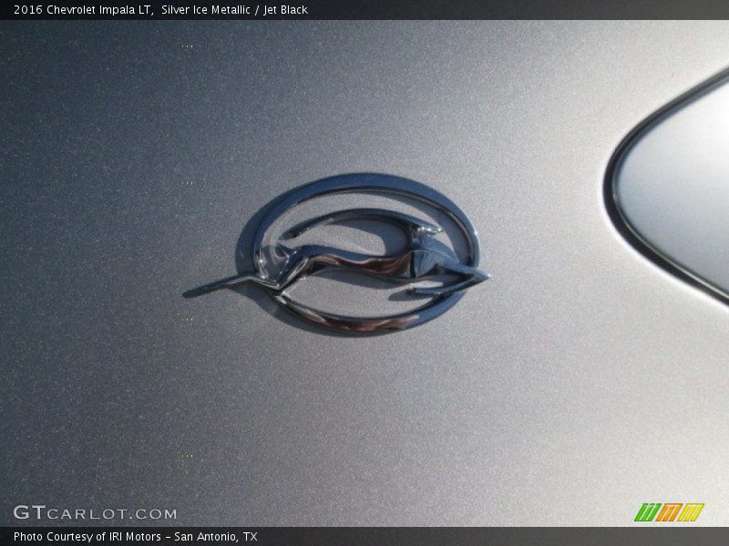 Silver Ice Metallic / Jet Black 2016 Chevrolet Impala LT