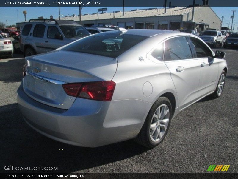 Silver Ice Metallic / Jet Black 2016 Chevrolet Impala LT