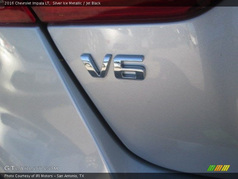 Silver Ice Metallic / Jet Black 2016 Chevrolet Impala LT
