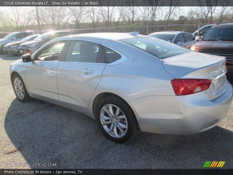 Silver Ice Metallic / Jet Black 2016 Chevrolet Impala LT