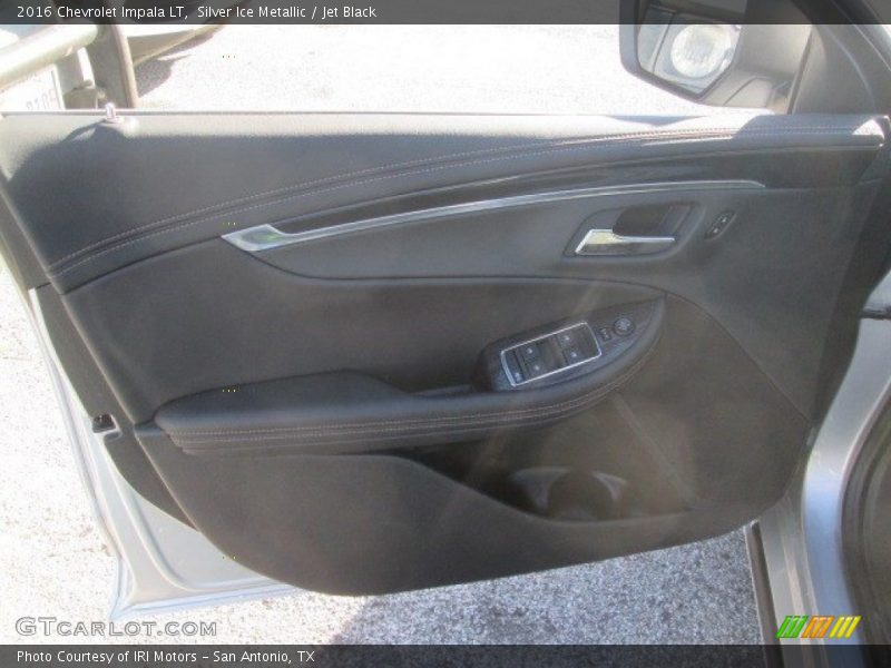 Silver Ice Metallic / Jet Black 2016 Chevrolet Impala LT