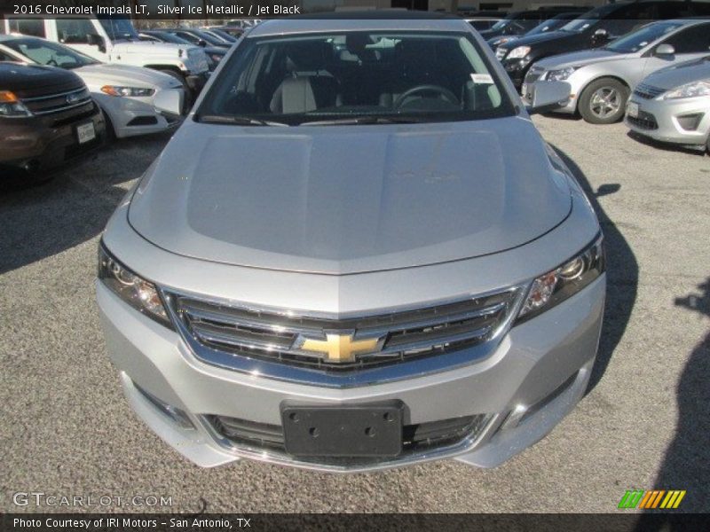 Silver Ice Metallic / Jet Black 2016 Chevrolet Impala LT