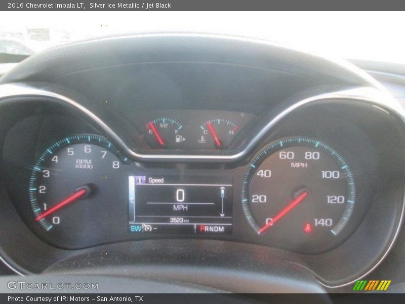 Silver Ice Metallic / Jet Black 2016 Chevrolet Impala LT