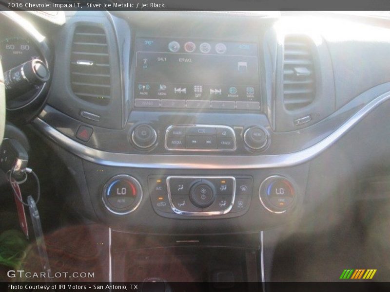 Silver Ice Metallic / Jet Black 2016 Chevrolet Impala LT