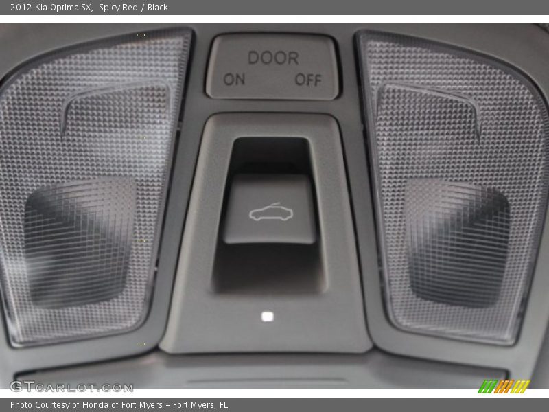 Spicy Red / Black 2012 Kia Optima SX