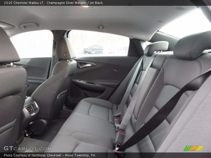 Champagne Silver Metallic / Jet Black 2016 Chevrolet Malibu LT