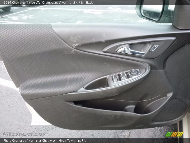 Champagne Silver Metallic / Jet Black 2016 Chevrolet Malibu LT