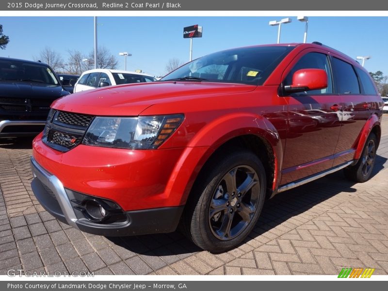 Redline 2 Coat Pearl / Black 2015 Dodge Journey Crossroad